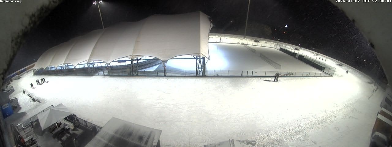 Archiv Foto Webcam Aussenring der Eissporthalle Frankfurt