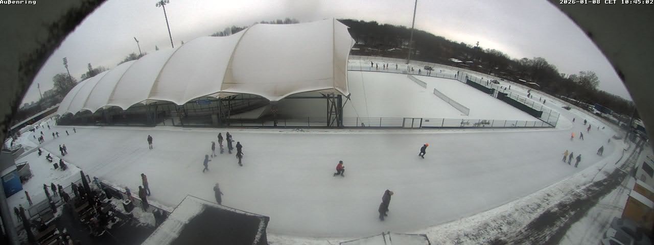 Archiv Foto Webcam Aussenring der Eissporthalle Frankfurt