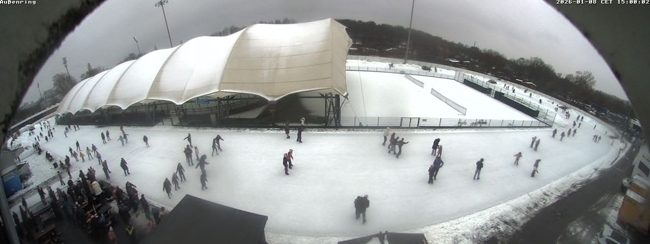 Archiv Foto Webcam Aussenring der Eissporthalle Frankfurt