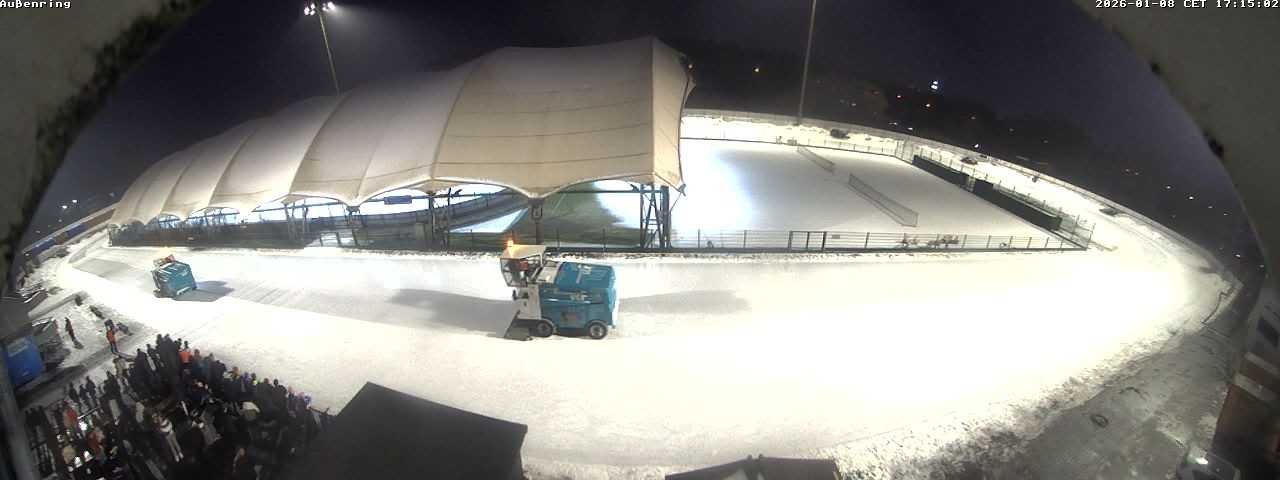 Archiv Foto Webcam Aussenring der Eissporthalle Frankfurt