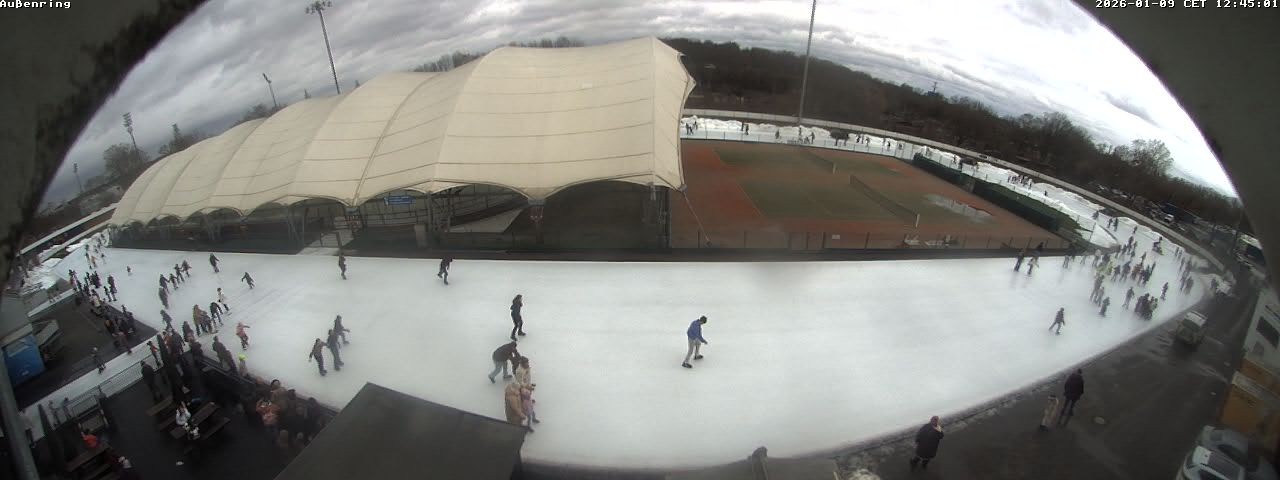 Archiv Foto Webcam Aussenring der Eissporthalle Frankfurt