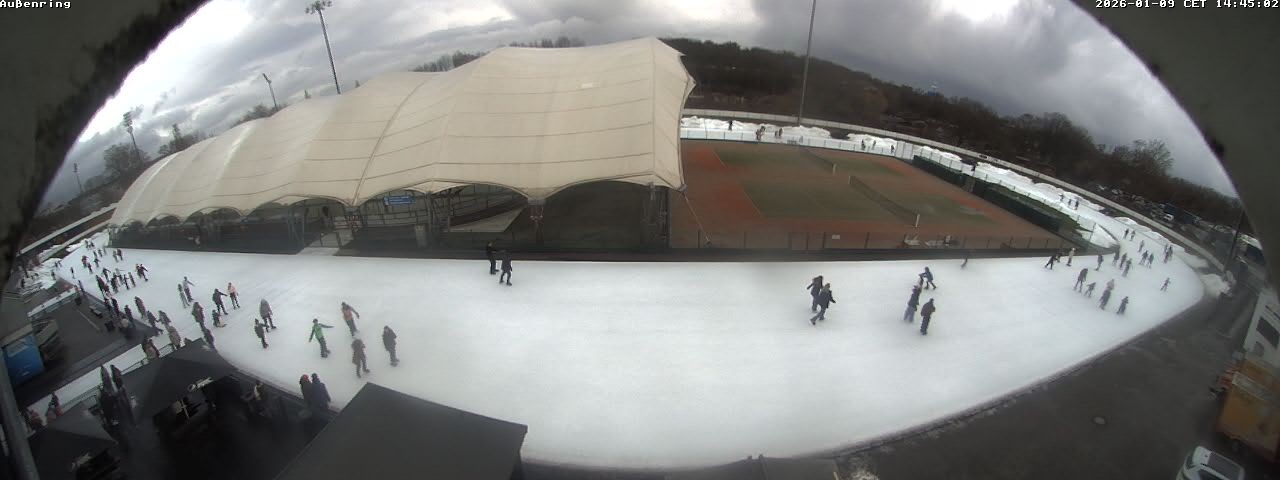 Archiv Foto Webcam Aussenring der Eissporthalle Frankfurt