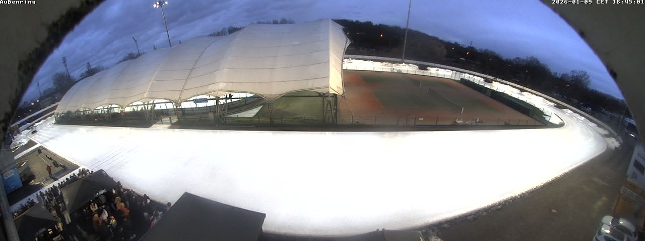 Archiv Foto Webcam Aussenring der Eissporthalle Frankfurt