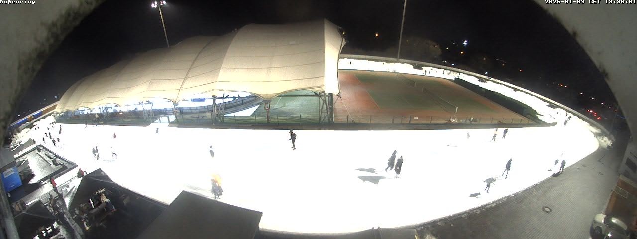 Archived image Webcam Exterior View of the Indoor Ice Rink Frankfurt