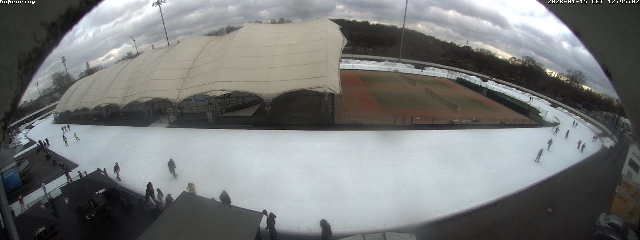 Archiv Foto Webcam Aussenring der Eissporthalle Frankfurt