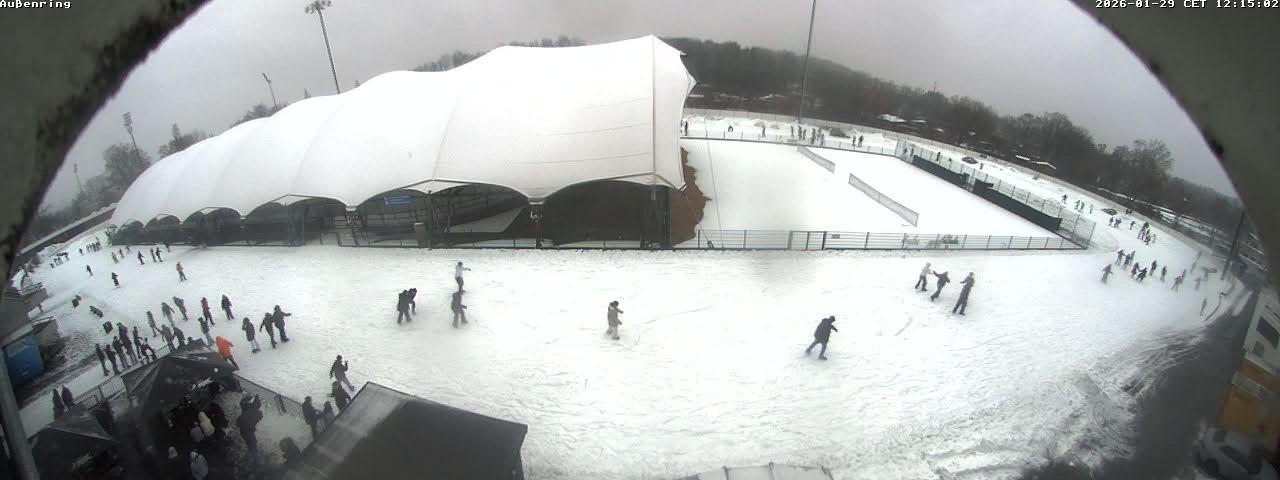 Archiv Foto Webcam Aussenring der Eissporthalle Frankfurt