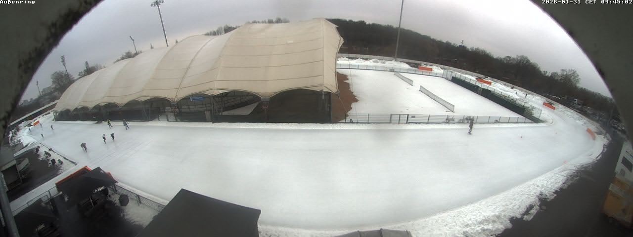 Archived image Webcam Exterior View of the Indoor Ice Rink Frankfurt