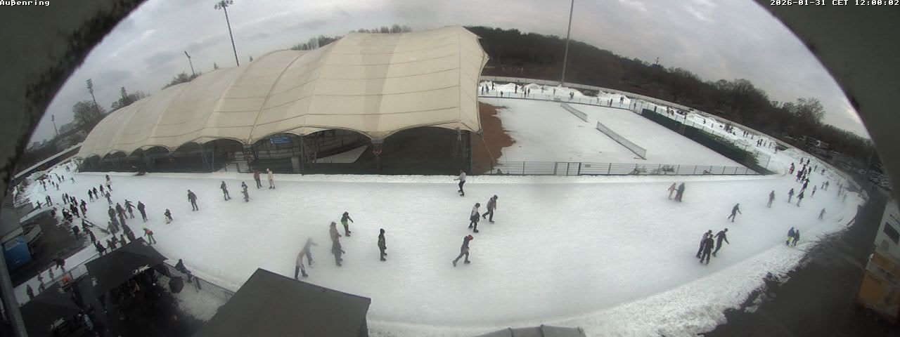 Archived image Webcam Exterior View of the Indoor Ice Rink Frankfurt