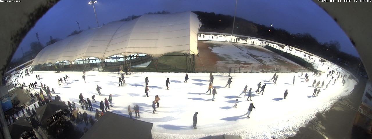 Archived image Webcam Exterior View of the Indoor Ice Rink Frankfurt