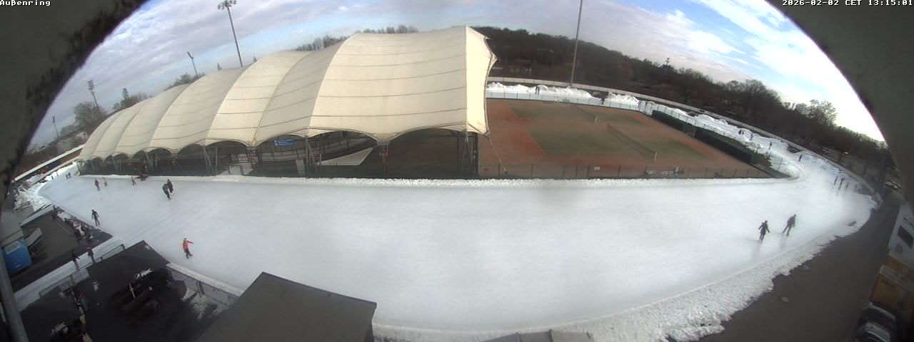 Archived image Webcam Exterior View of the Indoor Ice Rink Frankfurt