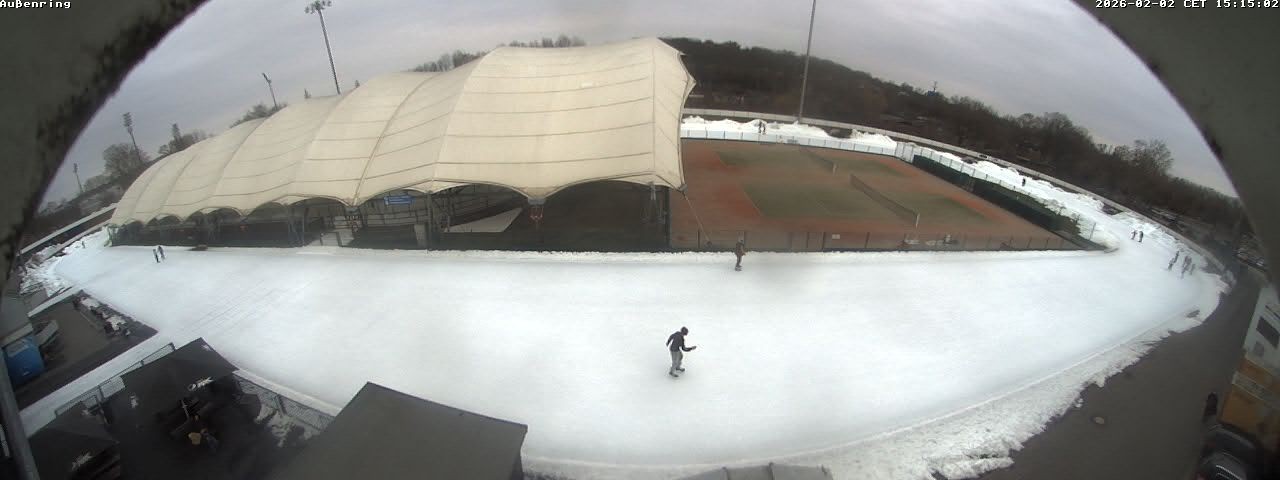 Archiv Foto Webcam Aussenring der Eissporthalle Frankfurt