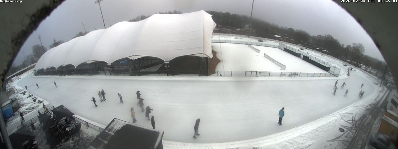 Archiv Foto Webcam Aussenring der Eissporthalle Frankfurt