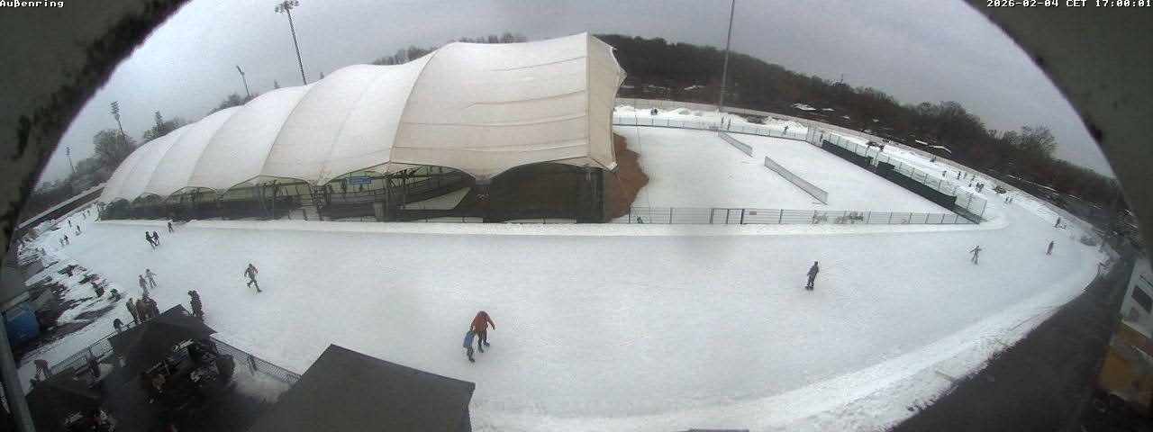 Archiv Foto Webcam Aussenring der Eissporthalle Frankfurt