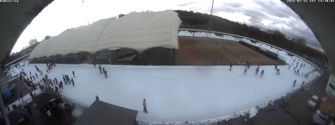 Archiv Foto Webcam Aussenring der Eissporthalle Frankfurt
