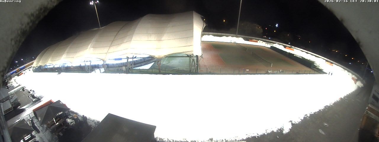 Archiv Foto Webcam Aussenring der Eissporthalle Frankfurt