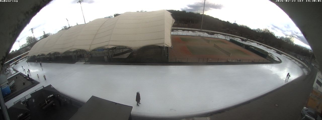 Archiv Foto Webcam Aussenring der Eissporthalle Frankfurt