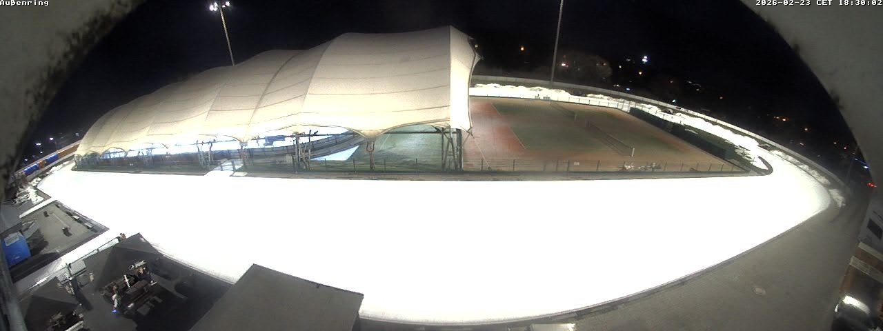 Archiv Foto Webcam Aussenring der Eissporthalle Frankfurt
