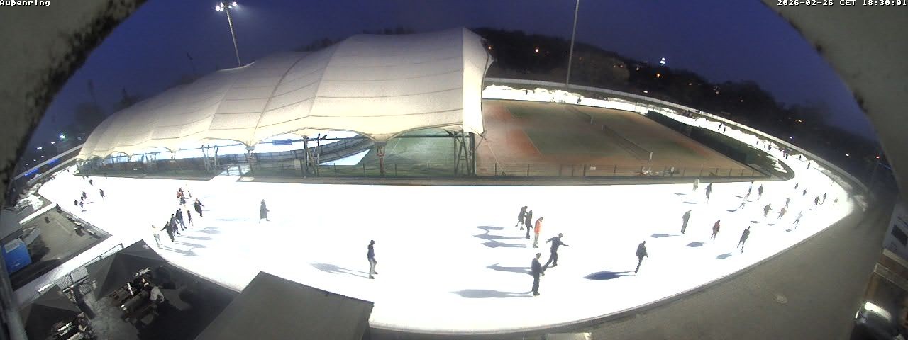Archived image Webcam Exterior View of the Indoor Ice Rink Frankfurt