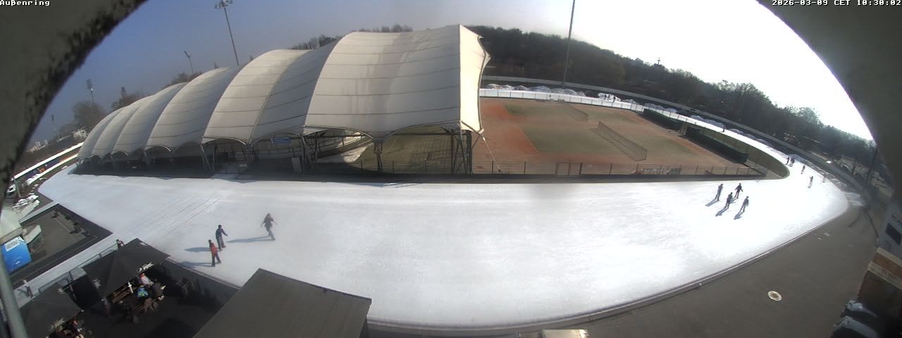 Archived image Webcam Exterior View of the Indoor Ice Rink Frankfurt