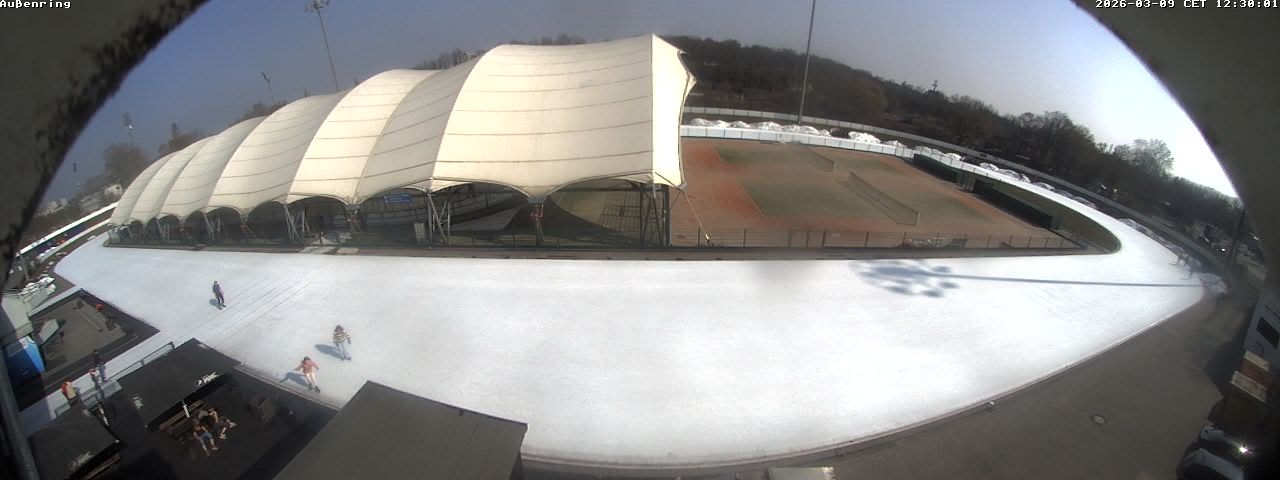 Archived image Webcam Exterior View of the Indoor Ice Rink Frankfurt