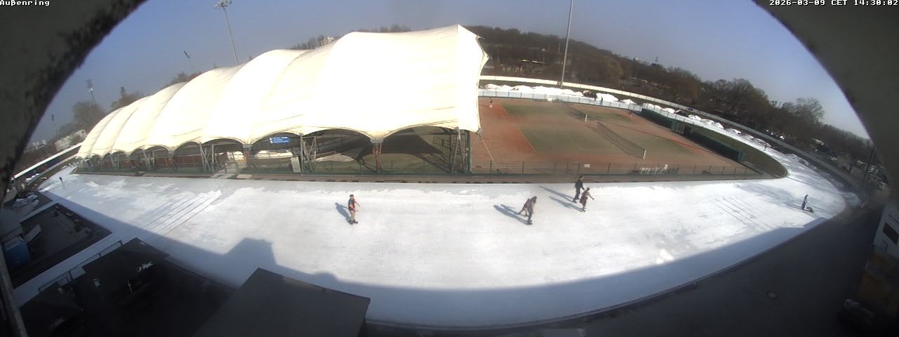 Archived image Webcam Exterior View of the Indoor Ice Rink Frankfurt