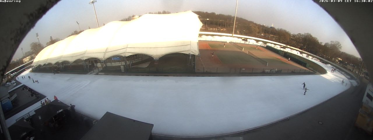 Archived image Webcam Exterior View of the Indoor Ice Rink Frankfurt