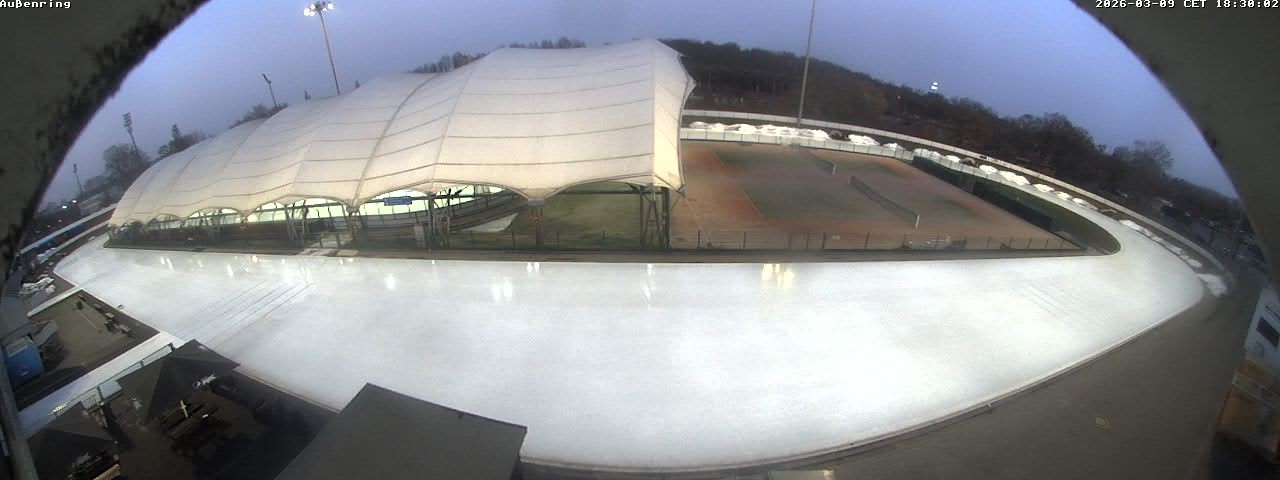 Archiv Foto Webcam Aussenring der Eissporthalle Frankfurt