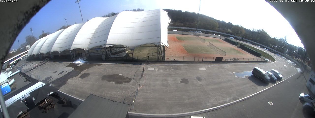 Archived image Webcam Exterior View of the Indoor Ice Rink Frankfurt
