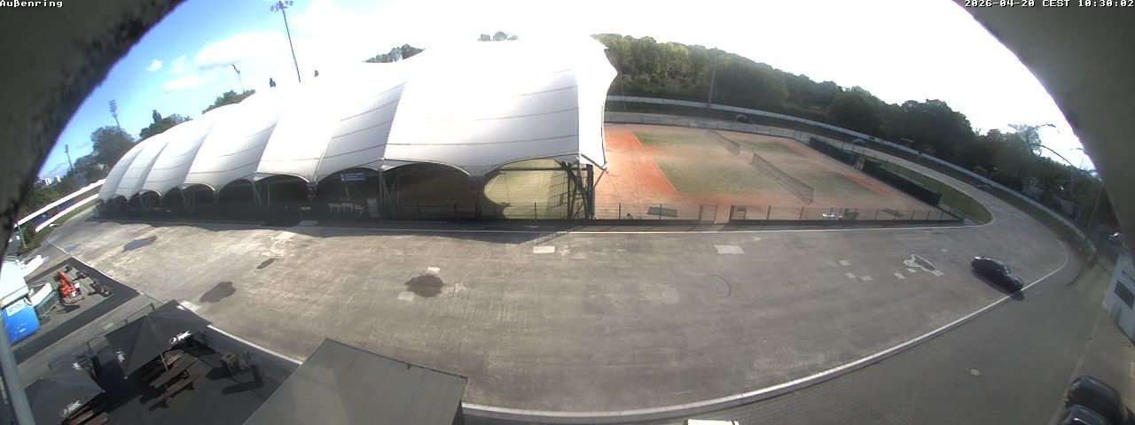 Archiv Foto Webcam Aussenring der Eissporthalle Frankfurt