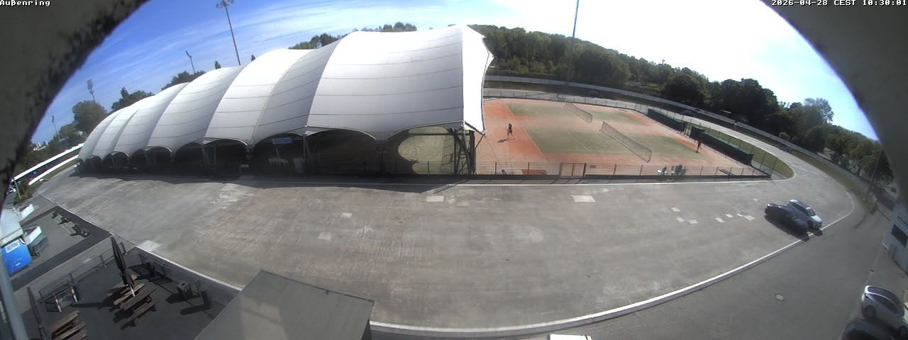 Archiv Foto Webcam Aussenring der Eissporthalle Frankfurt