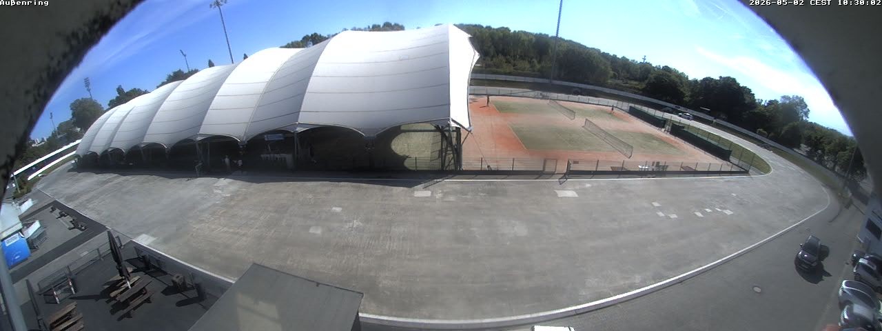 Archiv Foto Webcam Aussenring der Eissporthalle Frankfurt