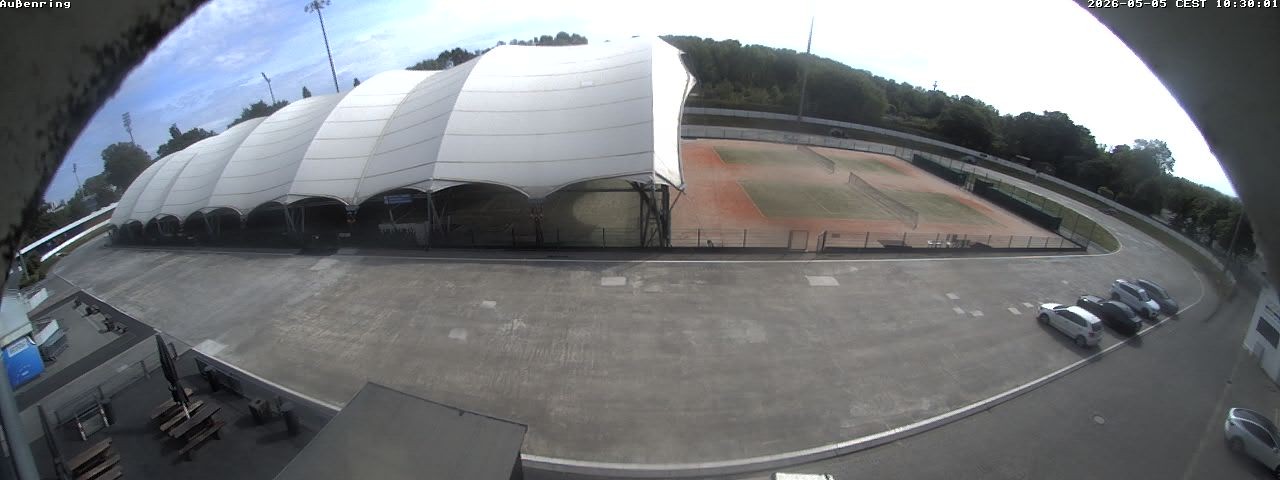 Archiv Foto Webcam Aussenring der Eissporthalle Frankfurt
