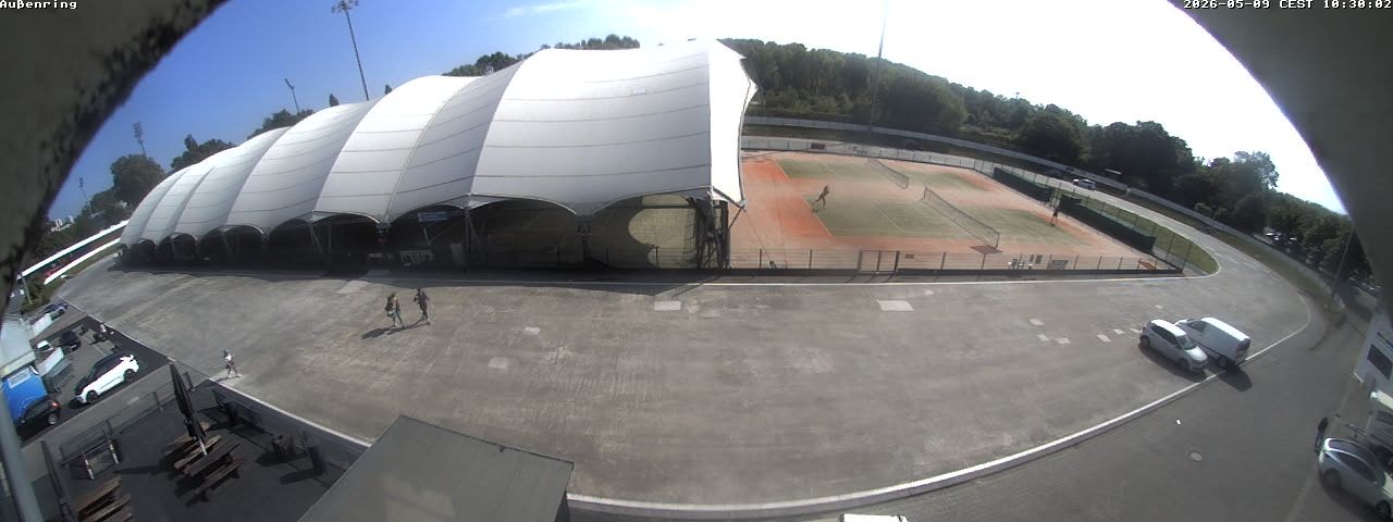 Archiv Foto Webcam Aussenring der Eissporthalle Frankfurt