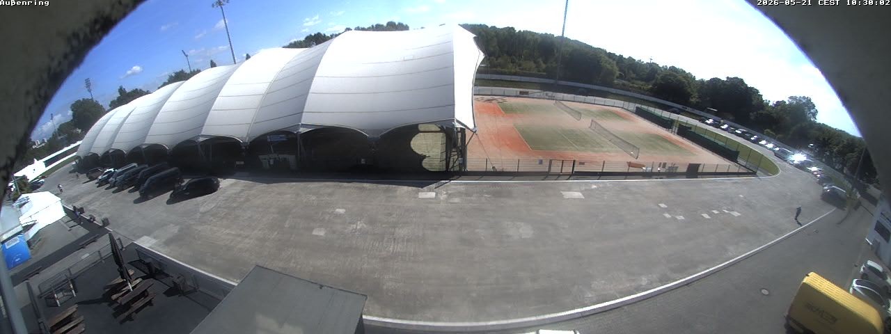 Archiv Foto Webcam Aussenring der Eissporthalle Frankfurt