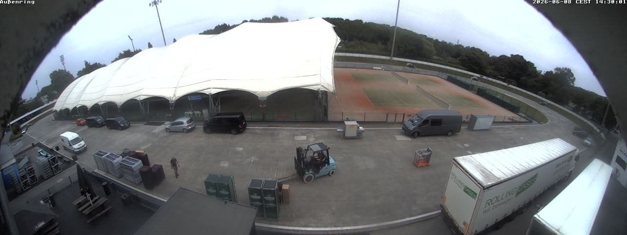 Archiv Foto Webcam Aussenring der Eissporthalle Frankfurt