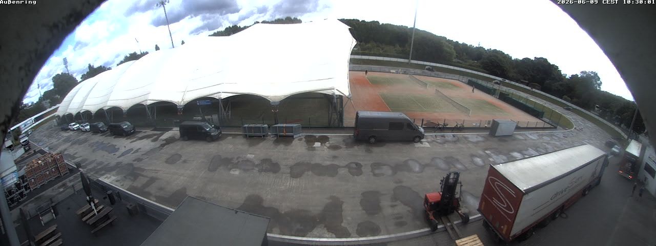 Archiv Foto Webcam Aussenring der Eissporthalle Frankfurt
