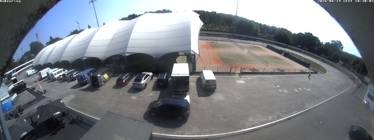 Archiv Foto Webcam Aussenring der Eissporthalle Frankfurt