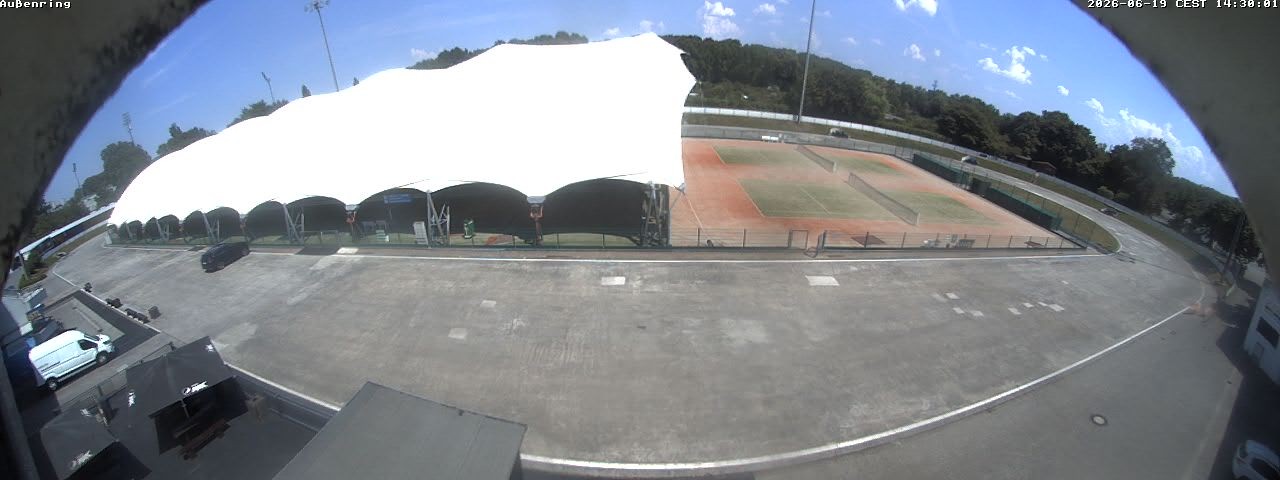 Archived image Webcam Exterior View of the Indoor Ice Rink Frankfurt