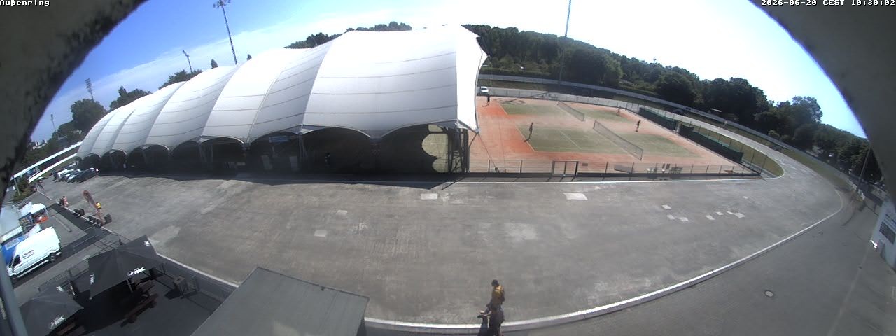 Archived image Webcam Exterior View of the Indoor Ice Rink Frankfurt