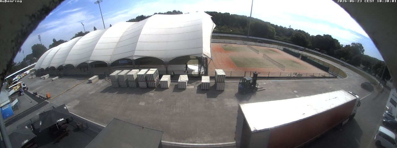 Archived image Webcam Exterior View of the Indoor Ice Rink Frankfurt