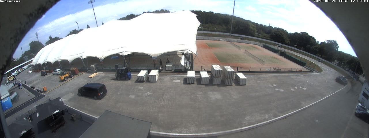 Archived image Webcam Exterior View of the Indoor Ice Rink Frankfurt