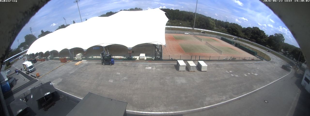 Archived image Webcam Exterior View of the Indoor Ice Rink Frankfurt
