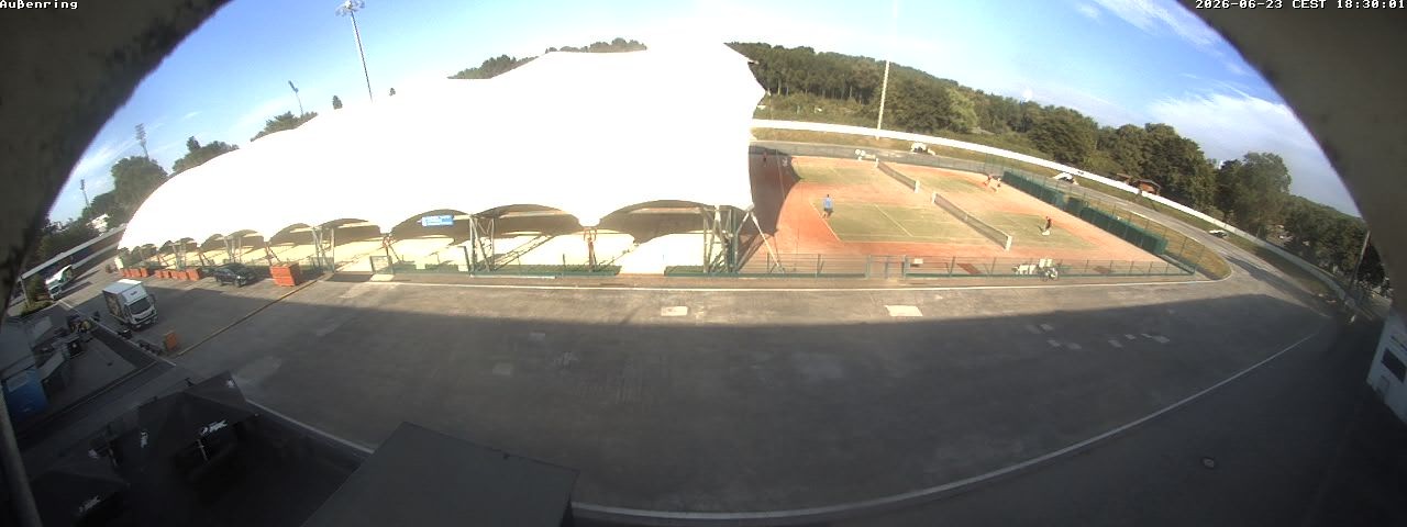 Archived image Webcam Exterior View of the Indoor Ice Rink Frankfurt
