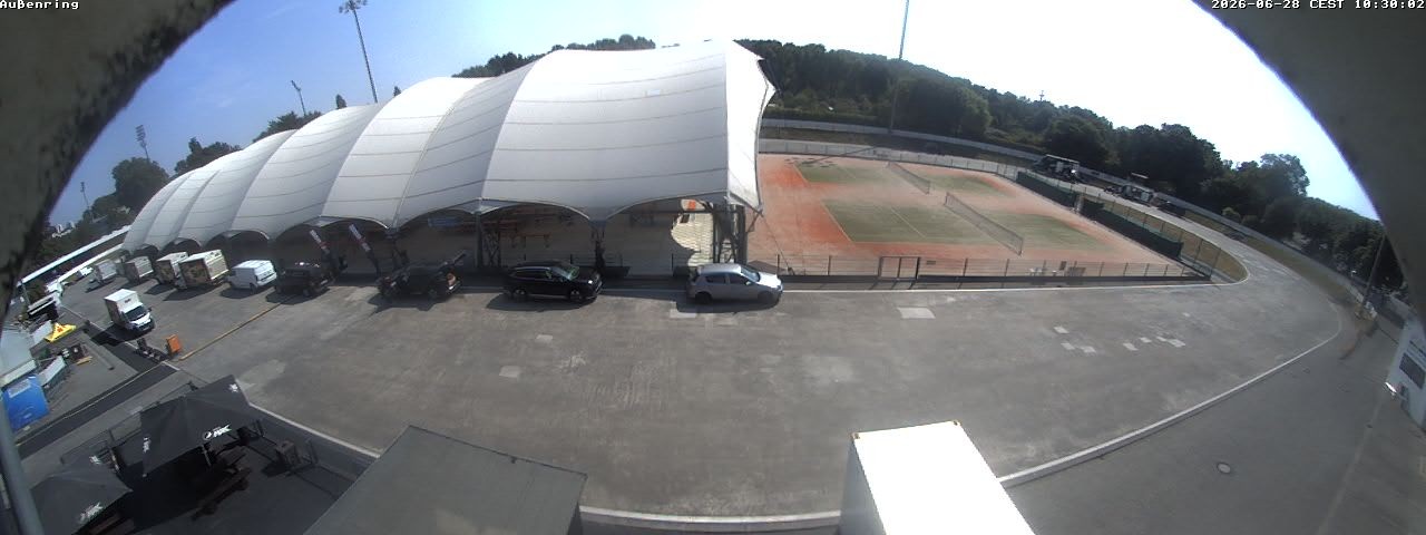 Archiv Foto Webcam Aussenring der Eissporthalle Frankfurt
