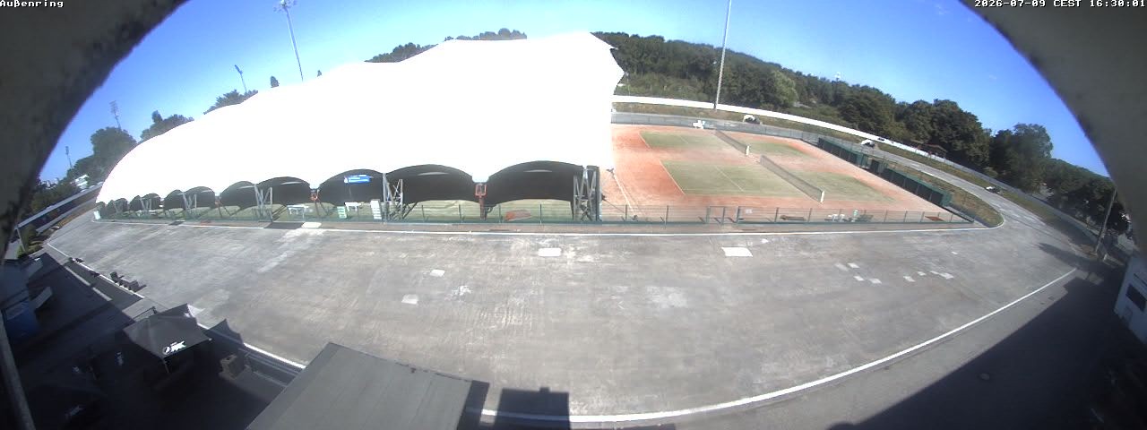 Archiv Foto Webcam Aussenring der Eissporthalle Frankfurt