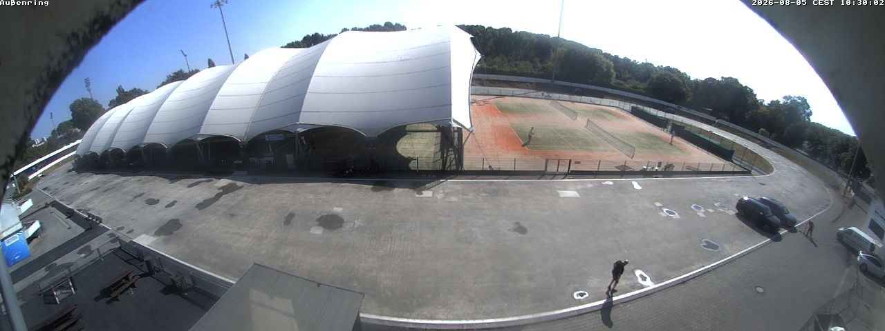 Archiv Foto Webcam Aussenring der Eissporthalle Frankfurt
