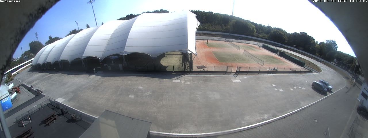 Archiv Foto Webcam Aussenring der Eissporthalle Frankfurt