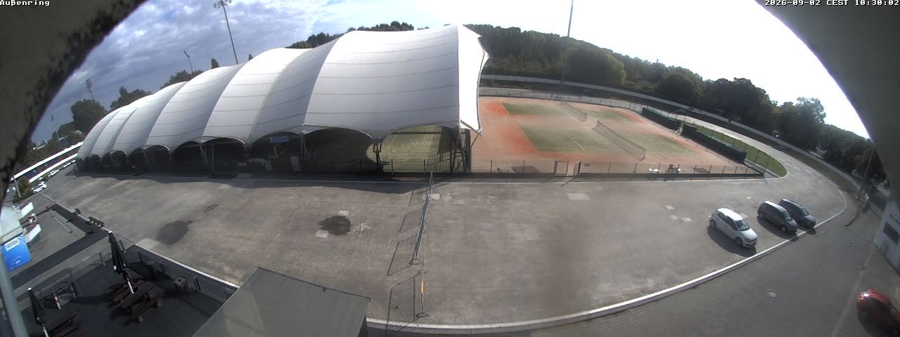 Archiv Foto Webcam Aussenring der Eissporthalle Frankfurt