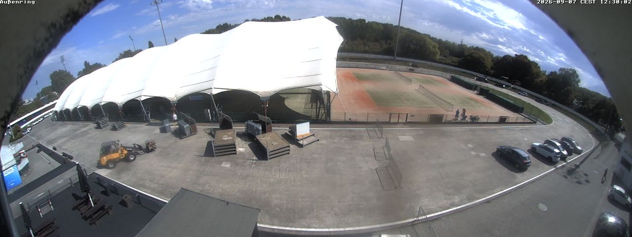 Archiv Foto Webcam Aussenring der Eissporthalle Frankfurt