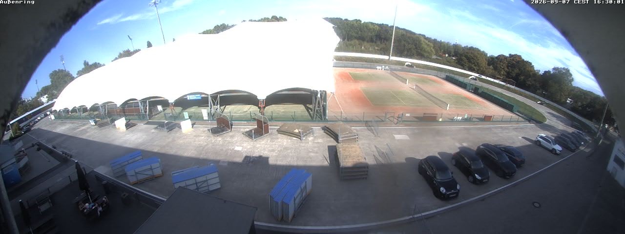 Archiv Foto Webcam Aussenring der Eissporthalle Frankfurt